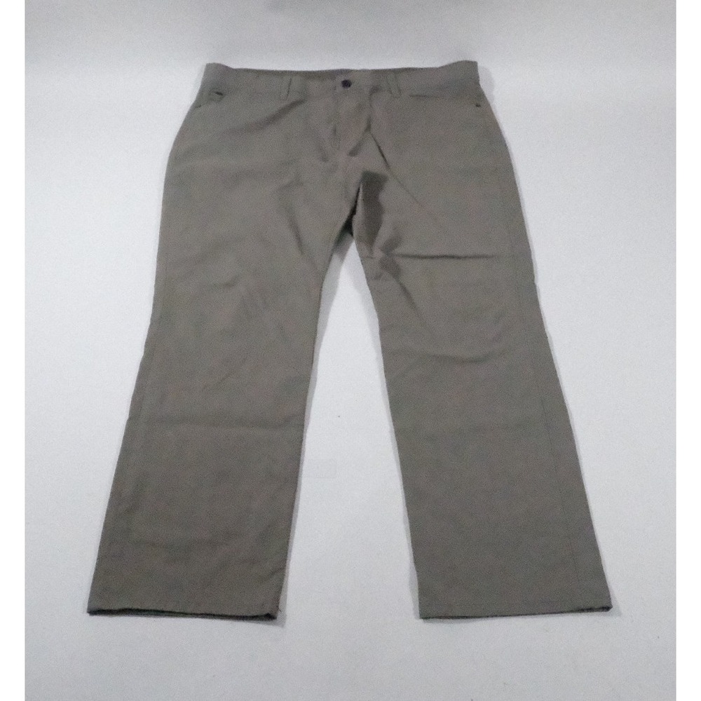 Weatherproof Pants Mens 36x32 Gray Casual Stretch Chino Pocket